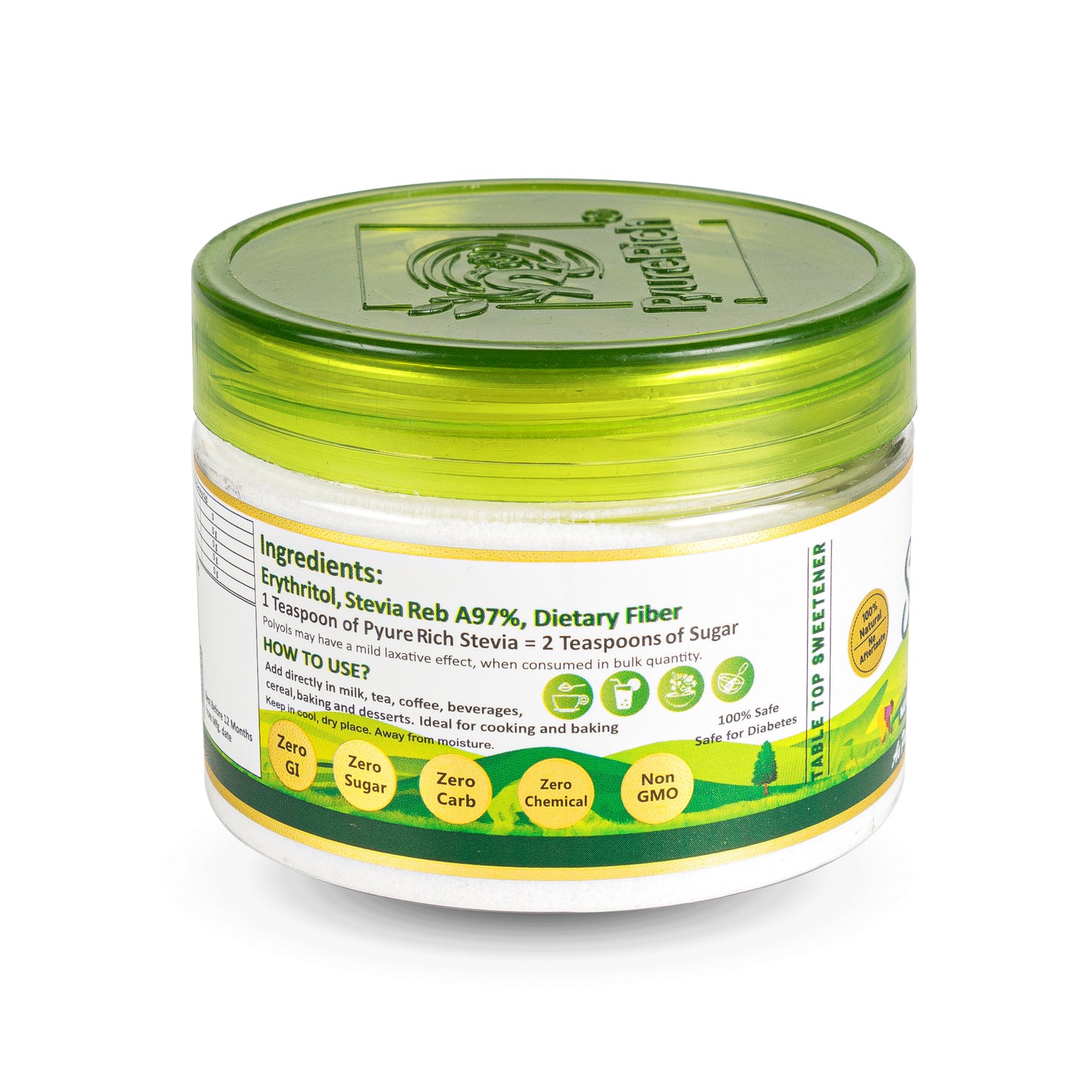 PyureRich Stevia Sweetener (200 Gms)