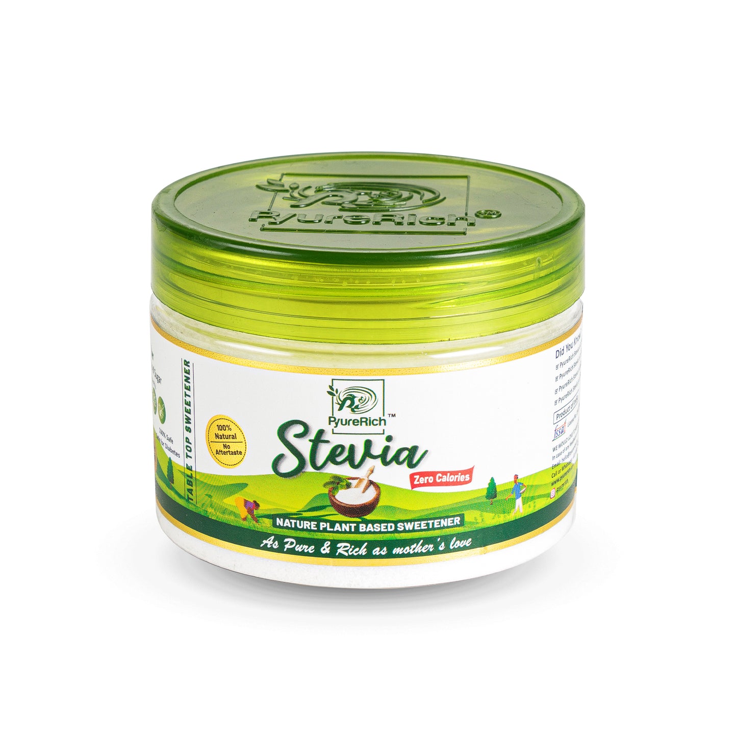 PYURERICH Stevia Sweetener Powder